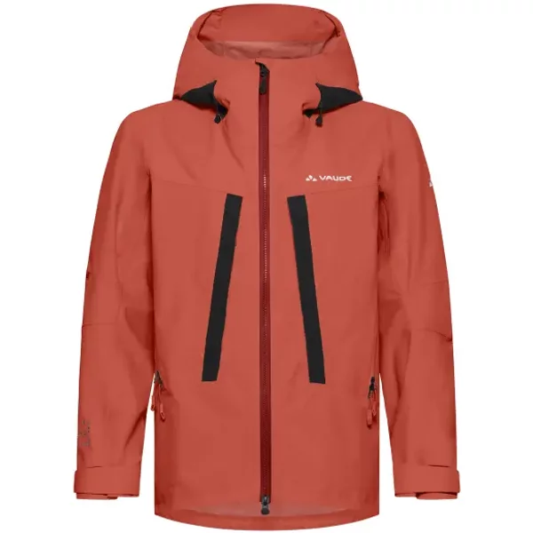 Women's zip-up hooded ski jacket VAUDE Monviso 2,5L
