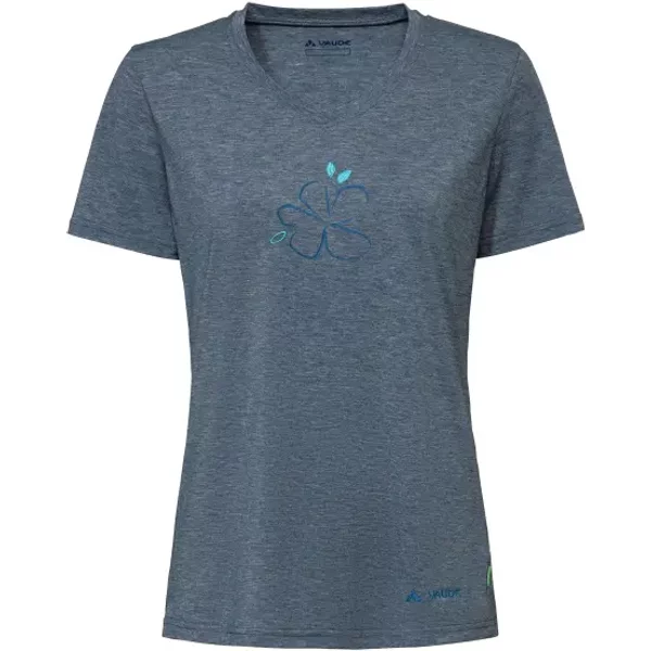 Women's printed active top VAUDE Skomer III