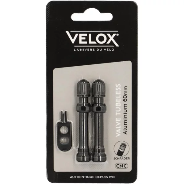 Valve Tubeless Schrader Velox (X2)-image