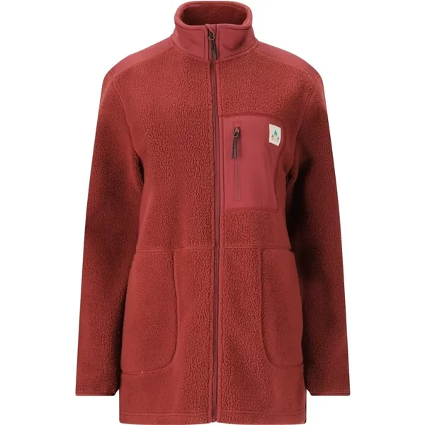 Women's long fleece Whistler Felis Teddy