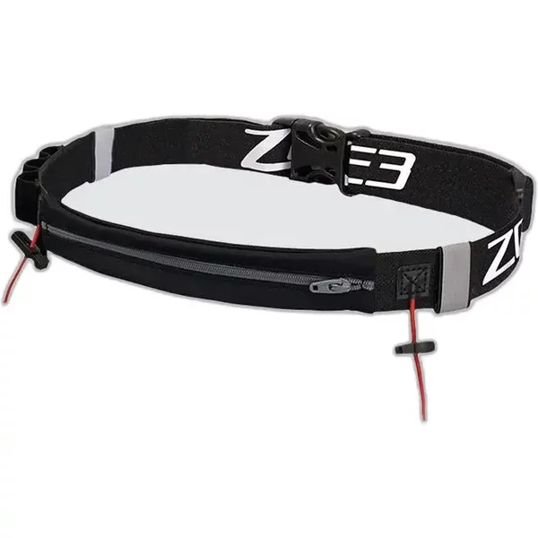 Belt Running avec pochette carburant lycra et stockage gel énergétique Zone3