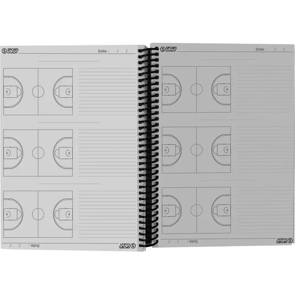 Notizbuch Coach Basketball Mit Spiralbindung A4 Sporti-image