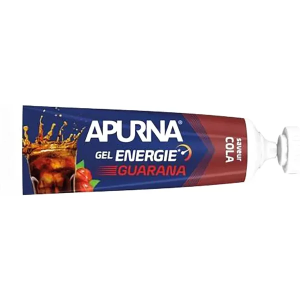 Lot De 5 Gels éNergéTiques Guarana Cola Passage Difficile Apurna-image