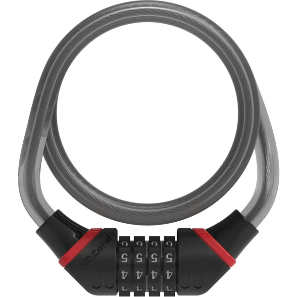 Antivol câble vélo spiral à combinason code Zefal K-Traz C6