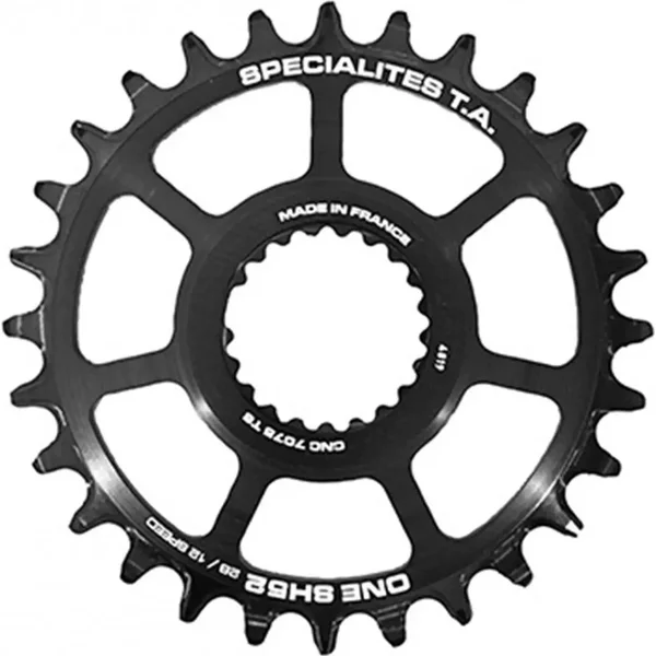 Plateau Disque De VéLo Mono Direct Mount Specialités T.A. VTT Shimano Xtr M9100 - XT M8100 - Slx M7100 Ta One Sh52 Comp M900 10-11-12V.-image