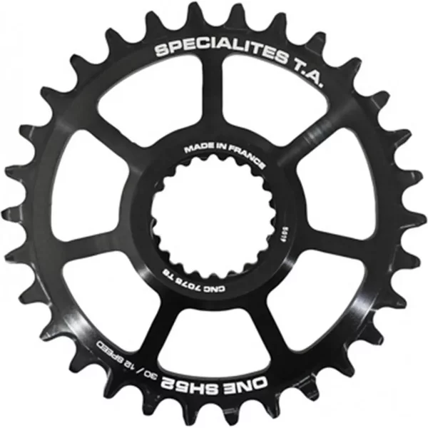 Plateau Disque De VéLo Mono Direct Mount Specialités T.A. VTT Shimano Xtr M9100 - XT M8100 - Slx M7100 TA One Sh52 Comp M900 10-11-12V.-image