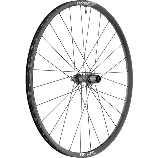 Roue ArrièRe Axe Traversant - Jante - Resiste Poids 110Kgs DT Swiss X1900 Boost Tubeless Ready Disc Centerlock Shimano 10-112-148 - 25C-image