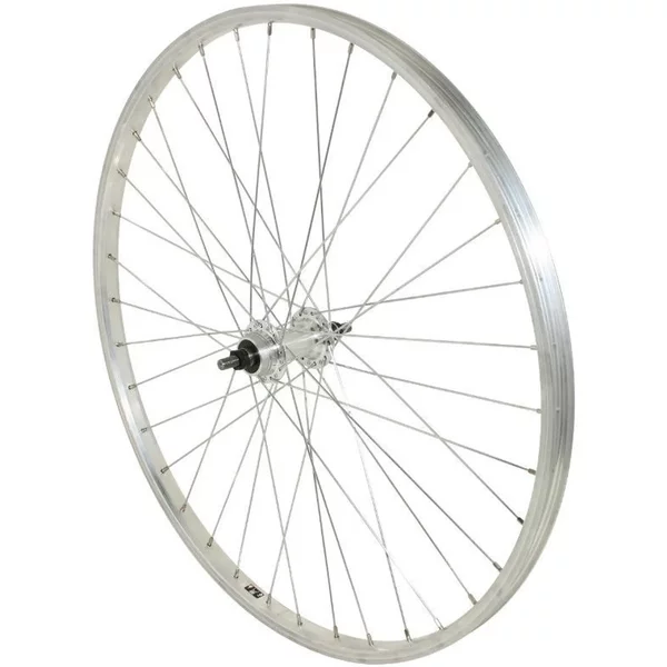 Roue De VéLo VTT ArrièRe Aluminium Moyeu Aluminium Axe Plein Velox 1V.-image