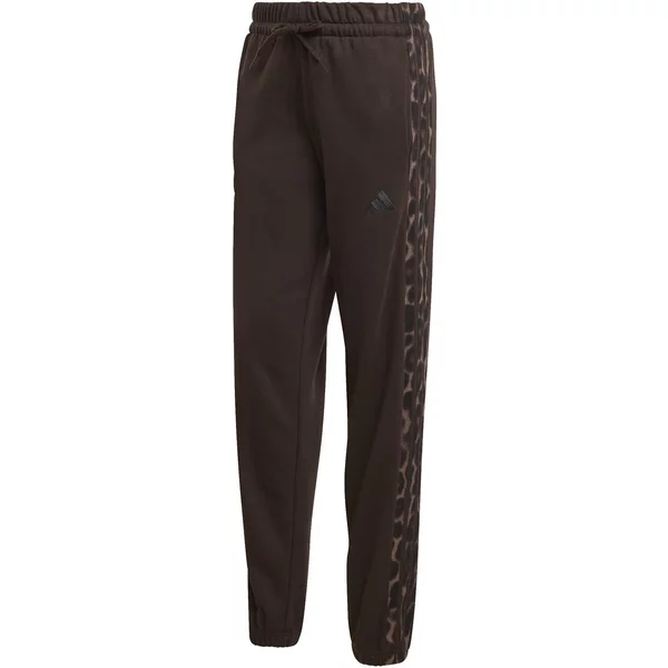 Damen Jogginghose Aus Bedrucktem Fleece Im Leopardenmuster Adidas Essentials-image