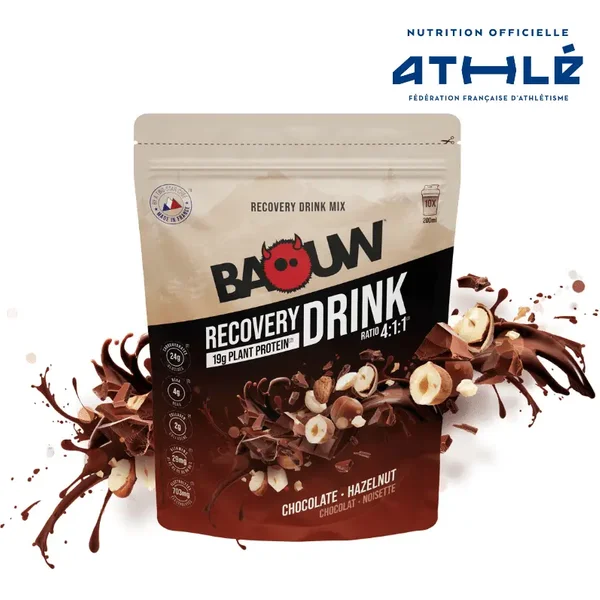 Boisson énergétique chocolat - noisette Baouw
