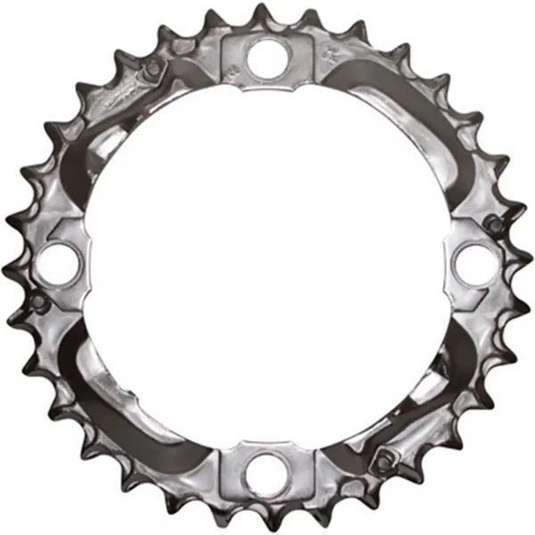 Plateau VTT Triple Origine Shimano 4BRA Deore M532 9V.-image