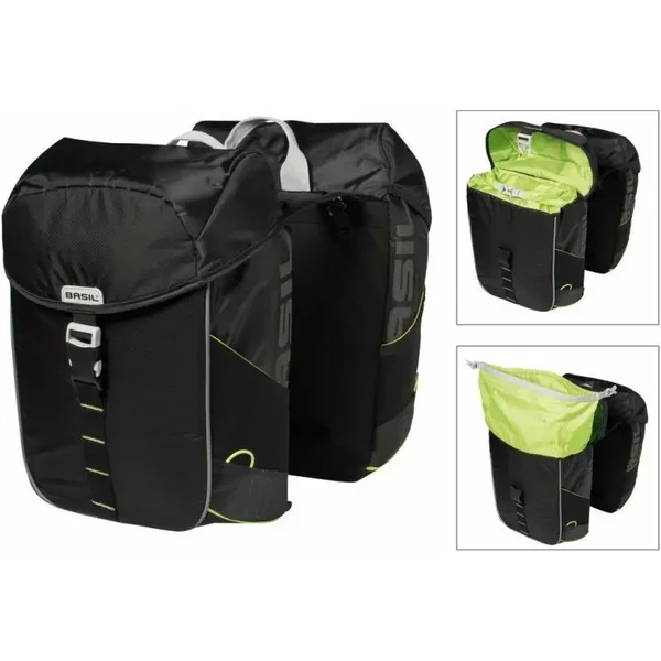 Sacoches De Porte-Bagages ImperméAbles Basil Miles 34L (X2)-image