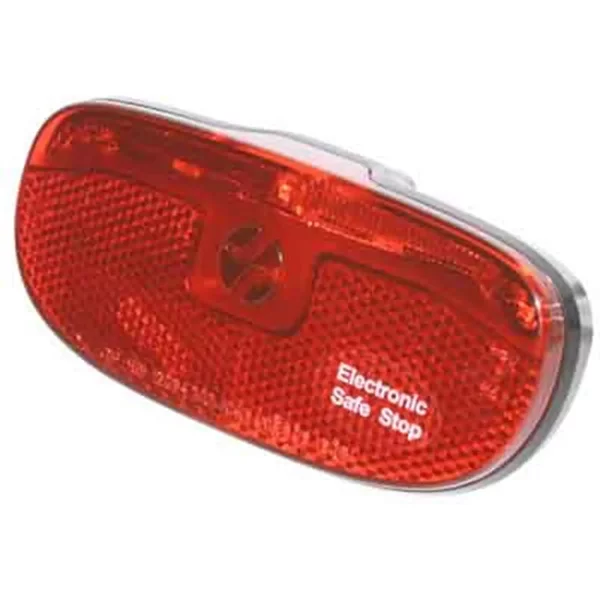 ÉClairage à Dynamo ArrièRe Sur Porte-Bagage Avec Option Stop Entraxe Spanninga Safe-image