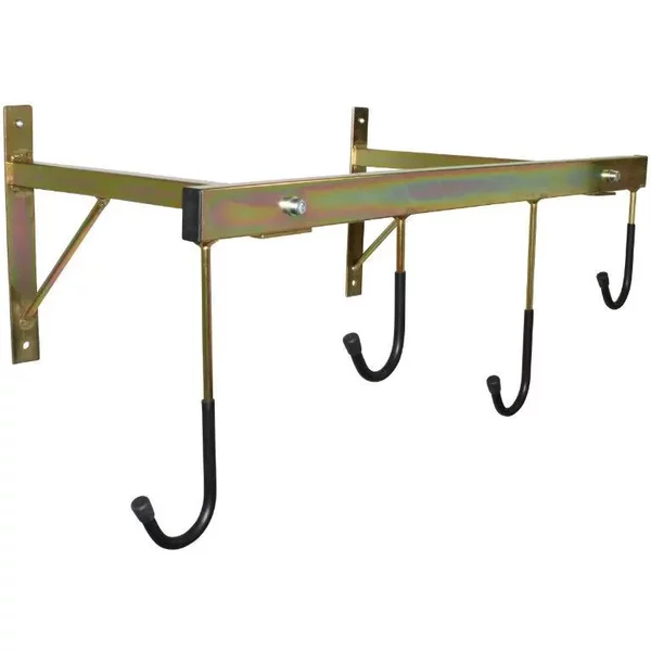 Support Pour 4 VéLos Fixation Au Mur Par La Roue Selection P2R-image