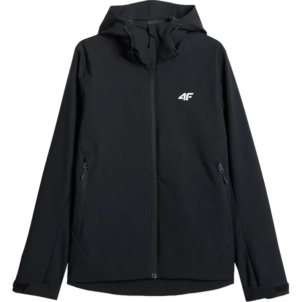 Women's hooded waterproof jacket 4F F1111