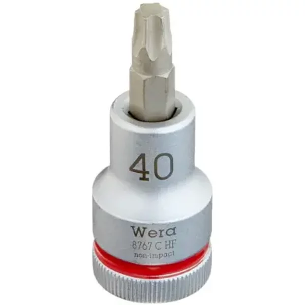 Douille à Embout Wera Zyklop 8767 C HF Torx 40"-image