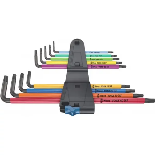 Jeu De Clé Allen CoudéEs.,Longue Wera 967/9 Torx XL-image
