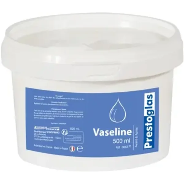Vaseline in een SportiFrankrijk potje 500ml