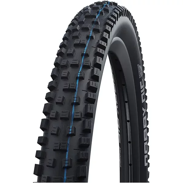 Pneu VTT Souple Sans Chambre à Air Schwalbe Nobby Nic Hs602 Evo Super Trail Addix Speedgrip 70-584-image