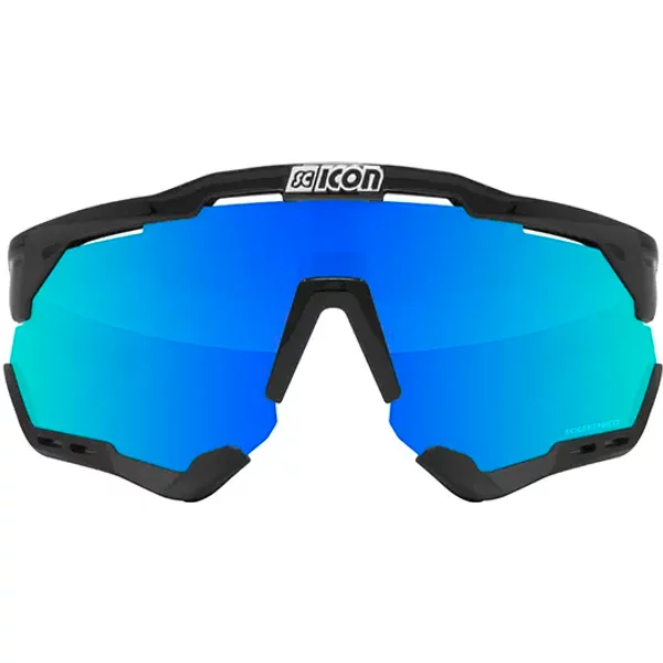 Lunettes De Soleil Scicon Aeroshade Xl Scnpp Verre Multi-Reflet Bleues-image