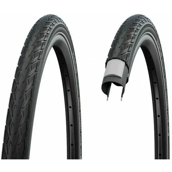 Pneu Rigide Schwalbe Delta Cruiser Plus 28X1,40/700X35C Hs431 Active Punc-G, Twinskin-image