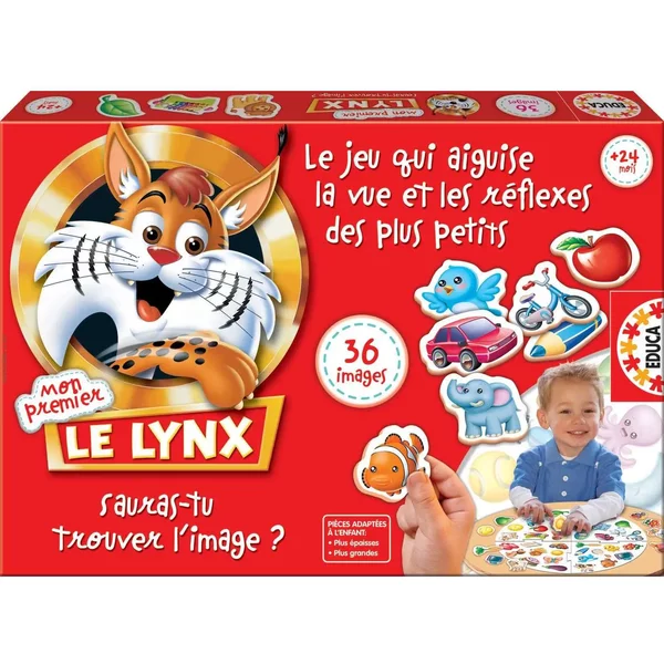Jeux De SociéTé Mon Premier Lynx Educa Borras-image