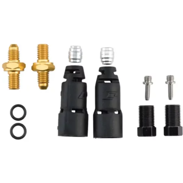 Kit D’Adaptateurs Hydraulique Jagwire Pro Quick-Fit Adapter-Avid Elixir Sram® Guide RSC A1, RS A1, R A1,Etc-image