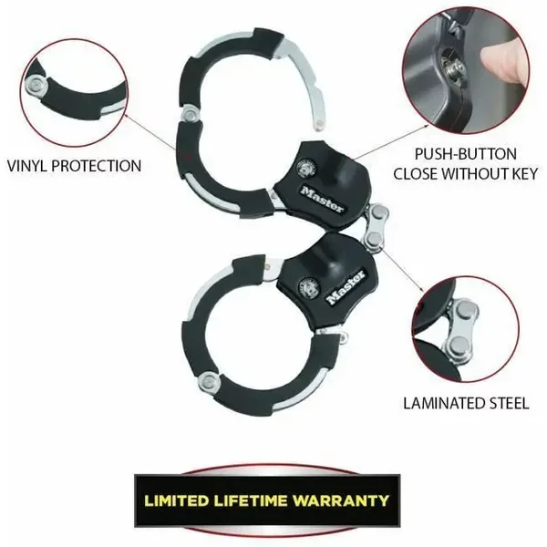 Antivol ChaîNe Menottes Master Lock 8200-image