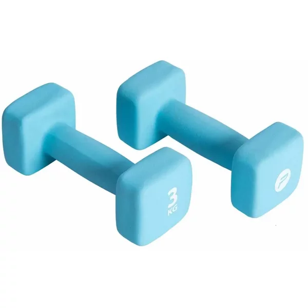 Paire d'Haltères Pure2Improve neoprene 2x 3Kg