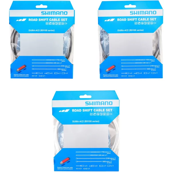 Jeux De CâBles Et Gaines De Changements De Vitesses RevêTus De PolymèRe Shimano-image