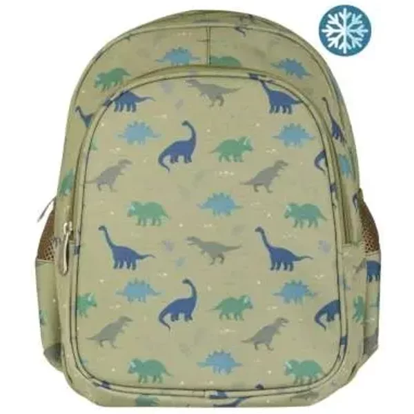 Sac à Dos Dinosaures Avec Poche Isotherme A Little Lovely Company-image