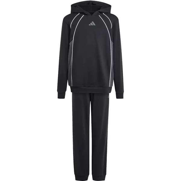 Felpa Con Cappuccio A Blocchi Di Colore Per Bambini Adidas-image