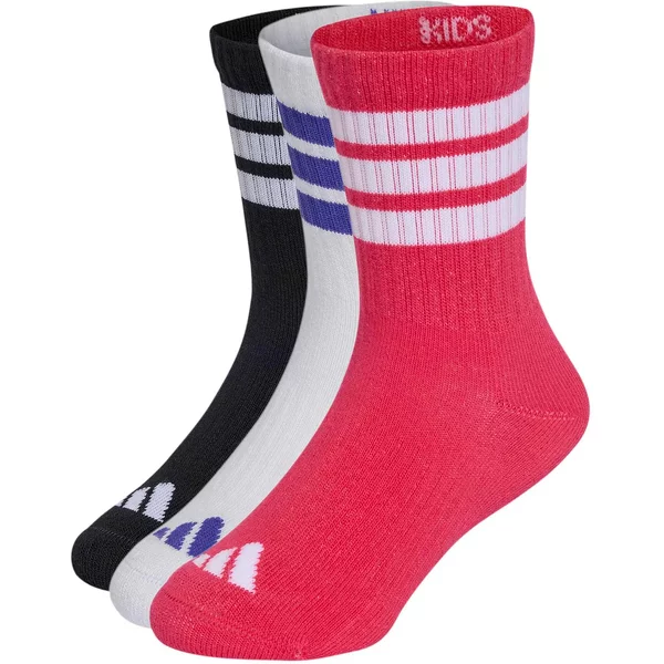 Chaussettes mi-mollet bébé adidas 3-Stripes (x3)