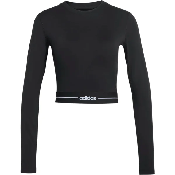 Dames-T-shirt met lange mouwen adidas Hyperglam