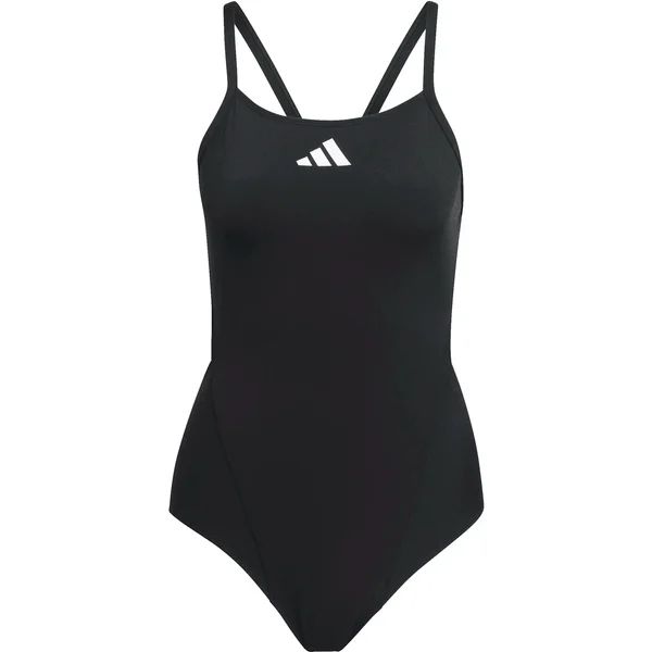 Women's one-piece swimsuit with a back cutout adidas Ripstream Team