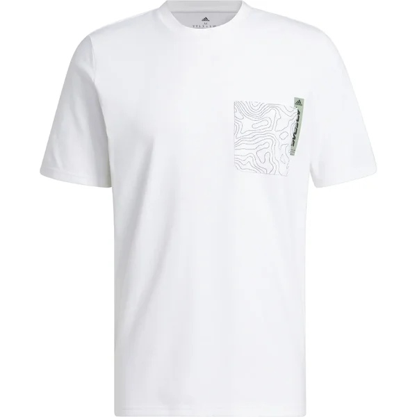 T-shirt met zak adidas City Escape Graphic
