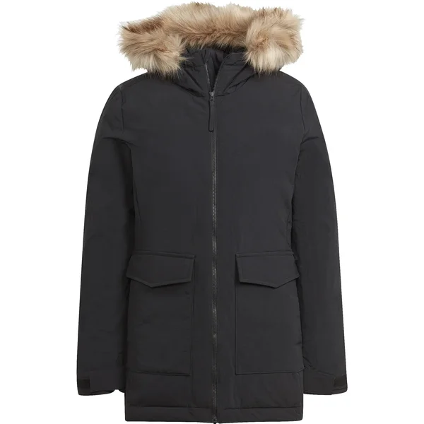 Parka met capuchon en bont voor dames adidas