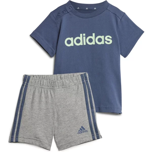 Set Aus T-Shirt Und Shorts Aus Baumwolle, Baby Adidas Essentials Lineage Organic-image