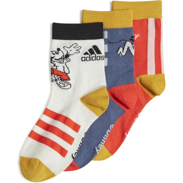 Chaussettes bébé adidas Disney Litte Kids Mickey Mouse (x3)