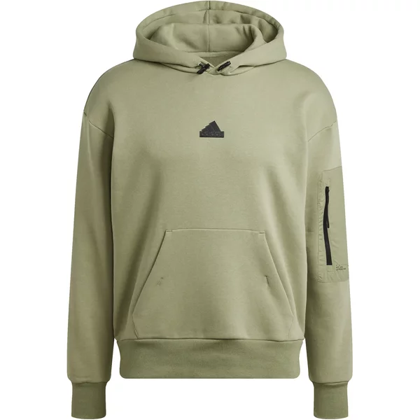 Felpa In Pile Con Cappuccio Adidas City Escape-image