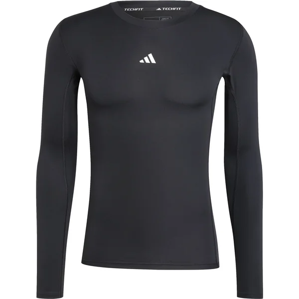 Kompressions-T-Shirt langarm adidas Techfit