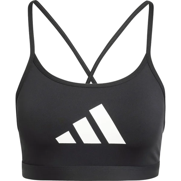 Sujetador de mujer adidas Aeroreact Big Logo Graphic