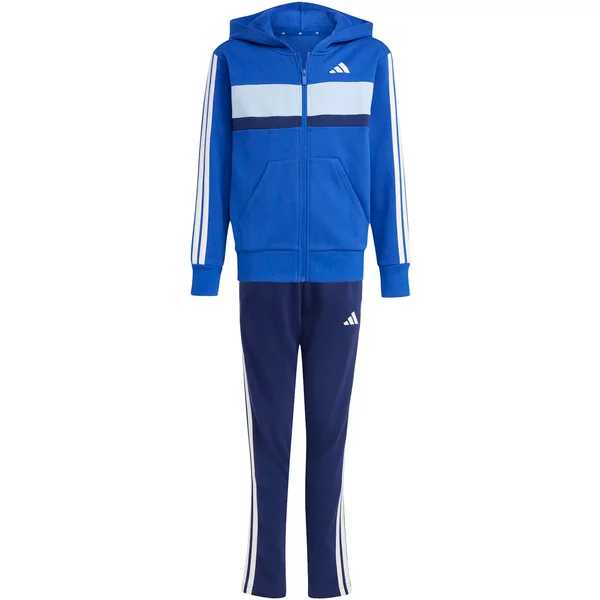 Fleece-Trainingsanzug Mit 3 Streifen FüR Kinder Adidas Seasonal Essentials Tiberio-image