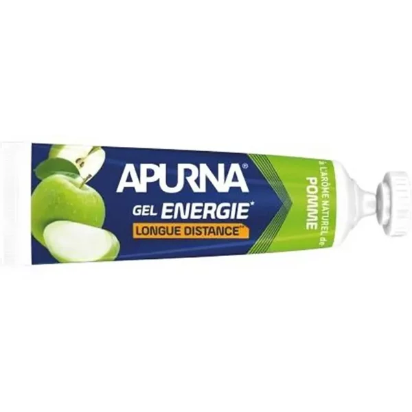 Energiegel FüR Langstrecken Mit GrüNem Apfel In EinzelröHre +2H Einsatz Apurna-image