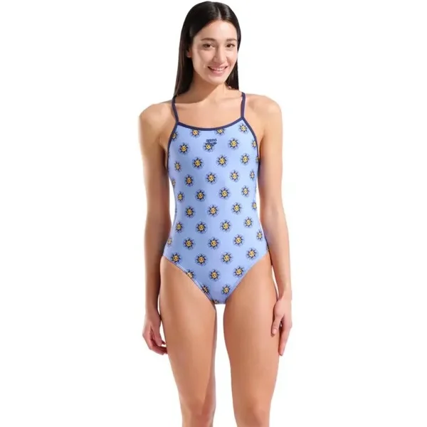 Dames zwempak uit 1 stuk Arena Sunny Tie Back