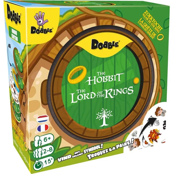 Jeux De SociéTé Asmodee Dobble Seigneur Des Anneaux-image