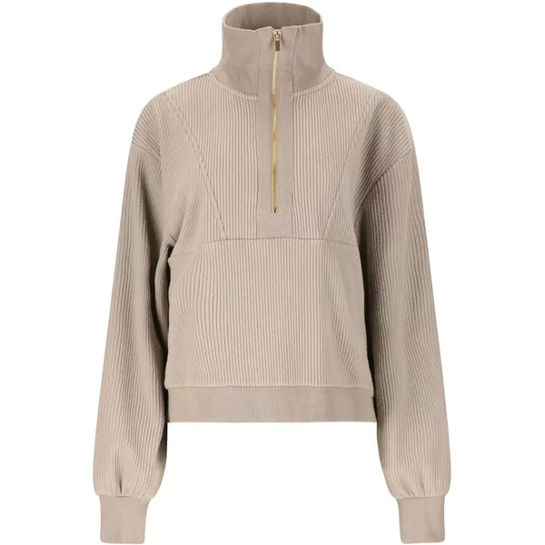 Pullover 1/2 Reißverschluss Damen Athlecia Reiley