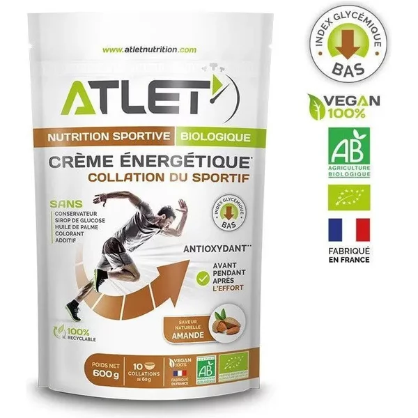 CrèMe EnergéTique Bio Amandes Atlet Nutrition-image