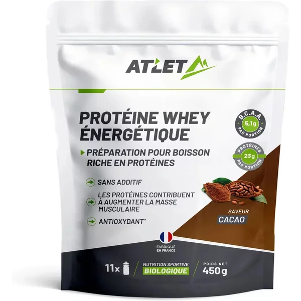 Nutrition ProtéInéE Bio Cacao Atlet Nutrition-image