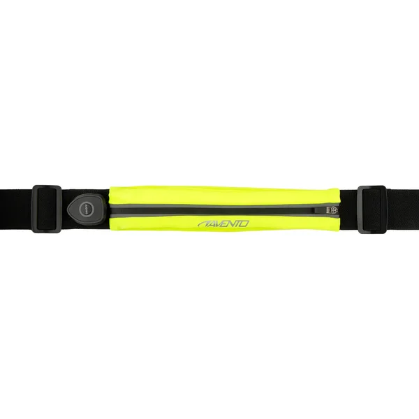 Cinturón con bolsillo y banda LED recargable Avento